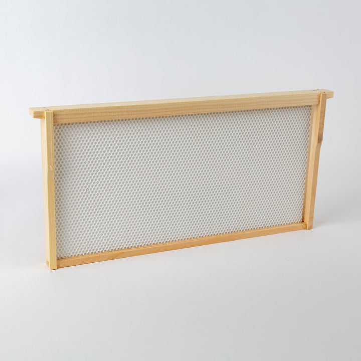 Wooden Bee Frames Pre-Assembled with Acorn Pierco Foundations