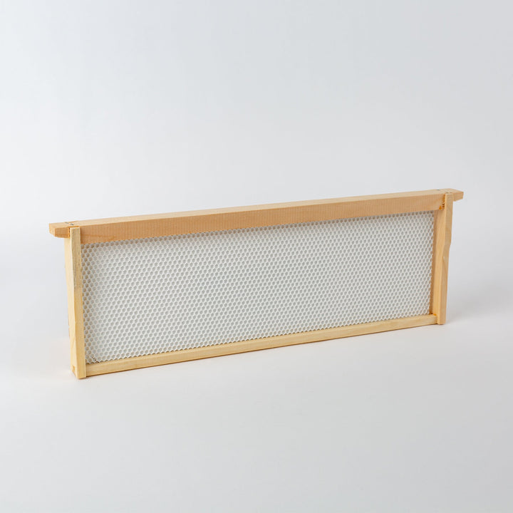 Wooden Bee Frames Pre-Assembled with Acorn Pierco Foundations