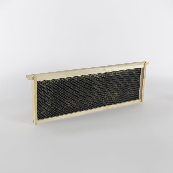 Wooden Bee Frames Pre-Assembled with Acorn Pierco Foundations