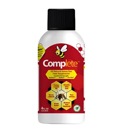 Complete, suplemento alimenticio para abejas, 4 oz.