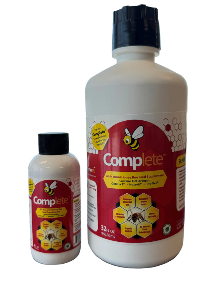 Complete, suplemento alimenticio para abejas, 4 oz.
