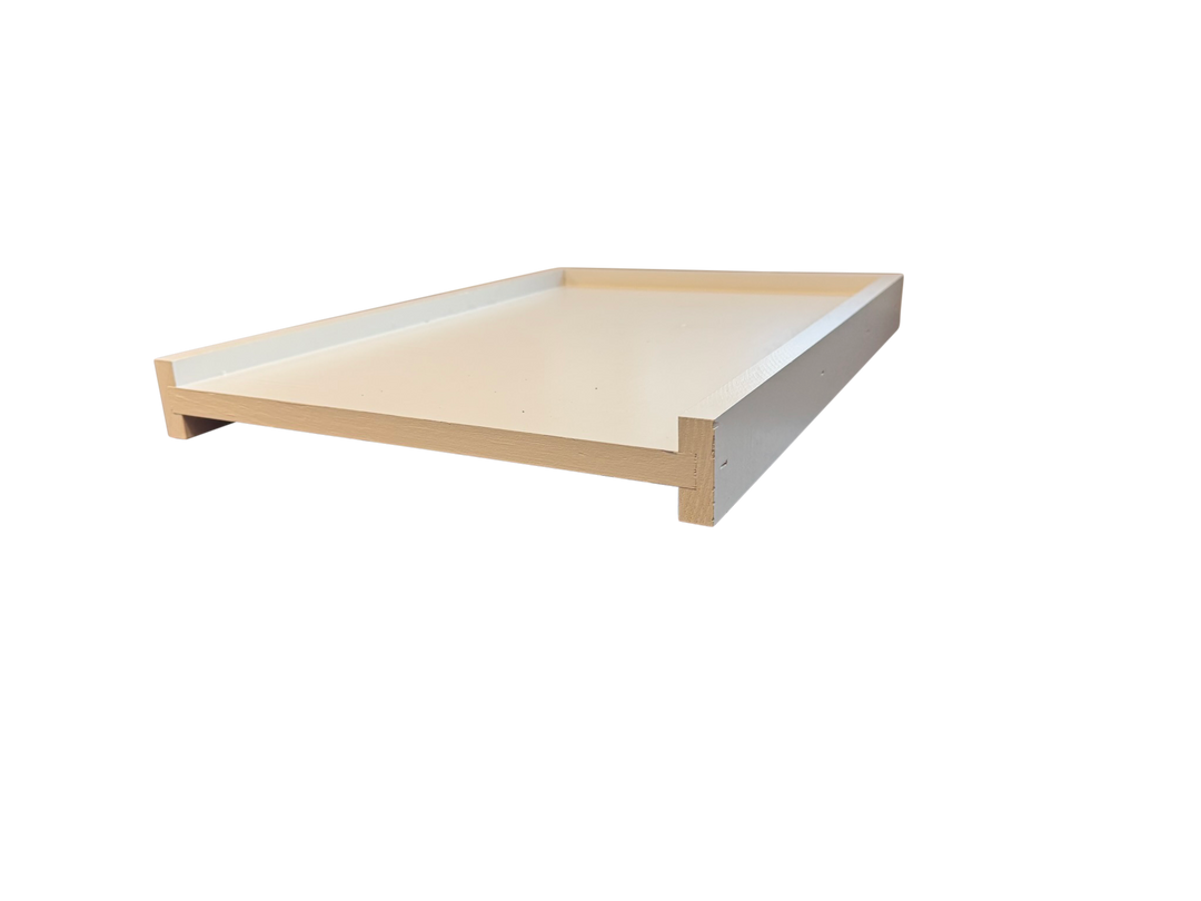 10-Frame Assembled Solid Bottom Board - Painted