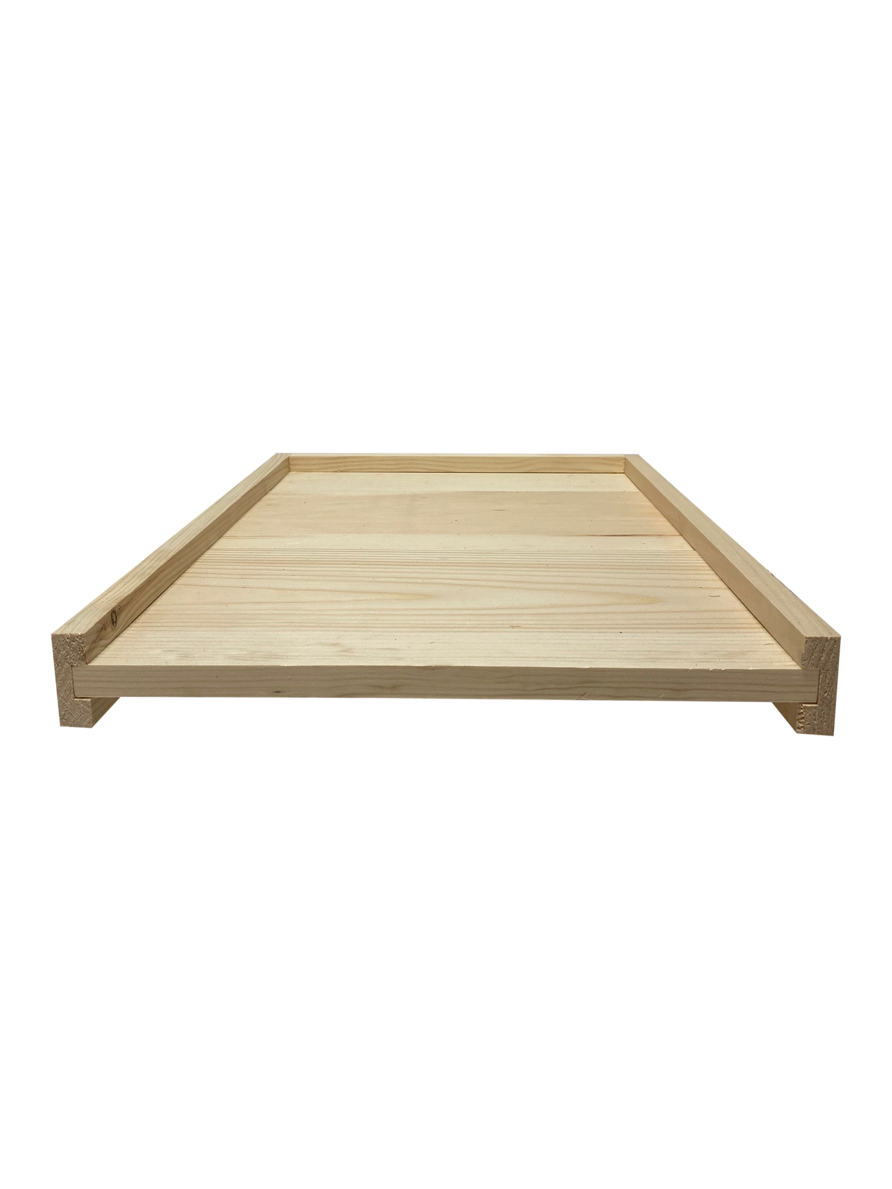 10 Frame Assembled Solid Bottom Board - Natural – Pierco