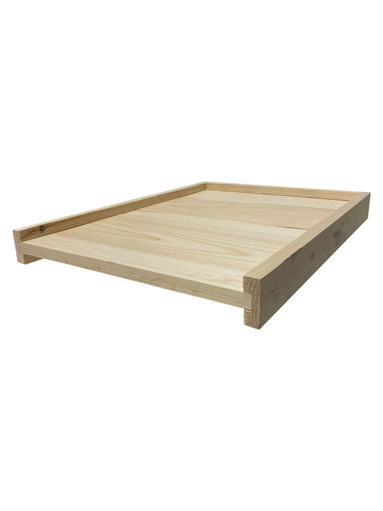10 Frame Assembled Solid Bottom Board  - Natural