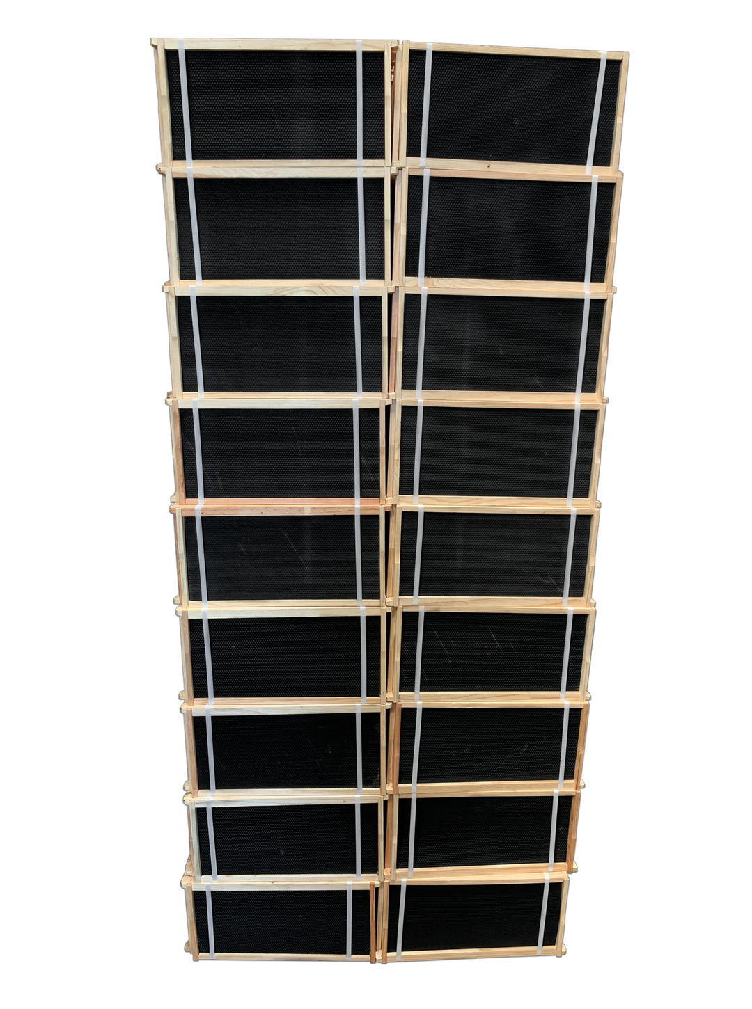 9 1/8" Deep Wood Frame, Black Foundation, Waxed - Pallet of 810