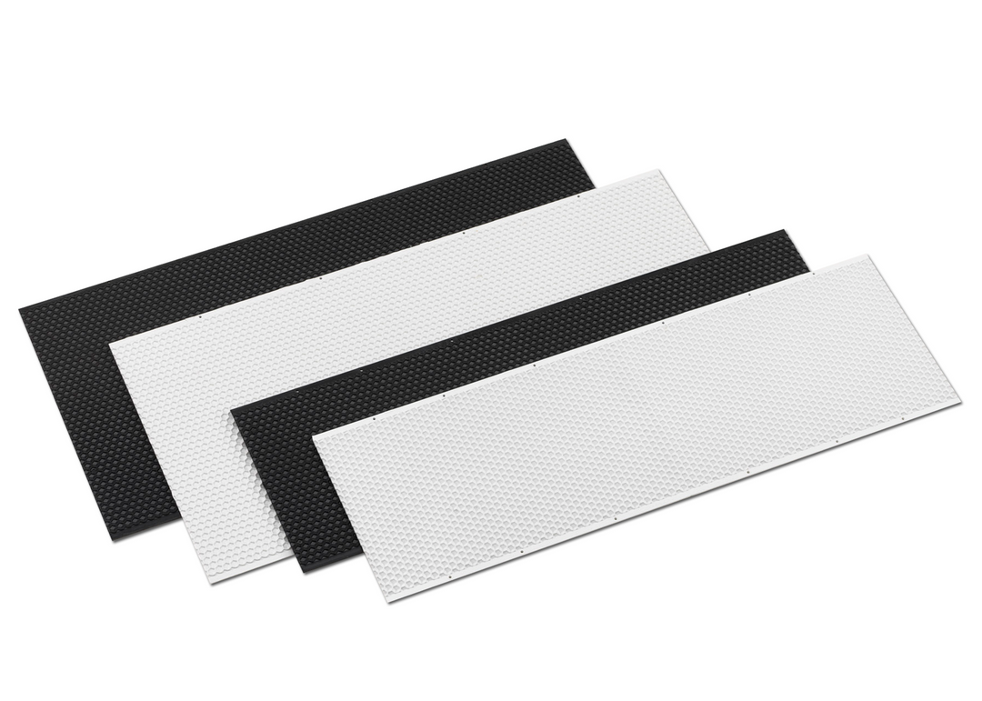 Cera laminada plástica de 9" de profundidad - Paquete de 100