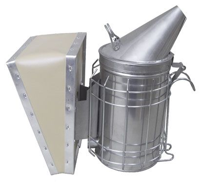 Stainless Steel Smoker 4 X 7 W/Shield - Made in USA